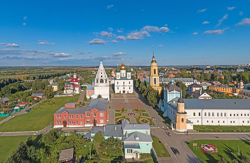 Ансамбль Коломенского кремля: Коломна, Московская область. Википедия, пользователь Ludvig14. CC BY-SA 4.0