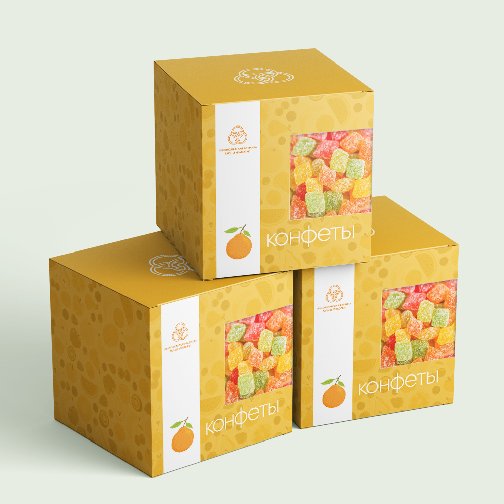 дизайн коробок для продуктов питания