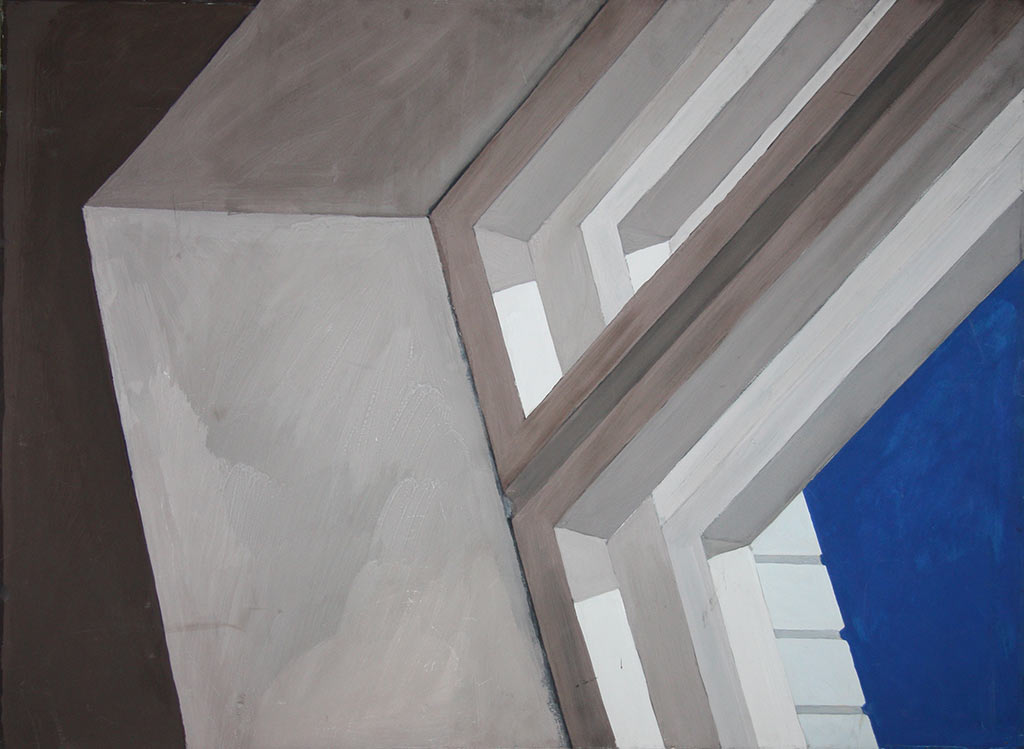 Евгений Гороховский. Декабрь. 1974. Бумага, гуашь. 60х80 см