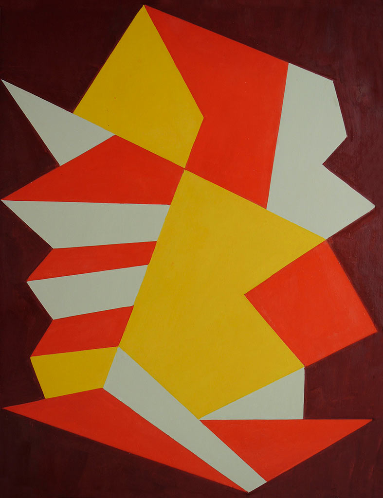 Владимир Андреенков. Трансформация. 1965 год. 88x64 см