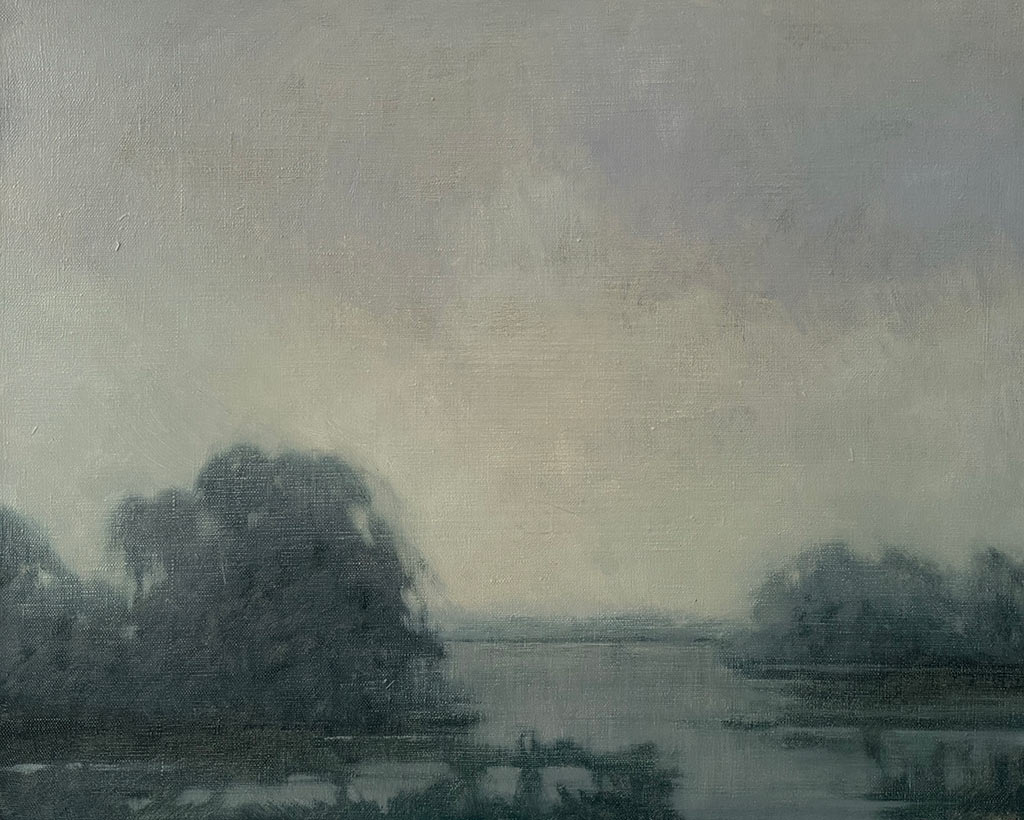 Анна Демина. Середина лета. 2025. Холст, масло, 35х50 см