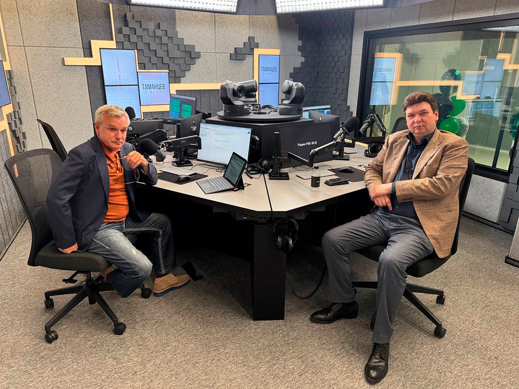 Юрий Таманцев и Дмитрий Медников. Фото © пресс-служба «Русской Медиагруппы»