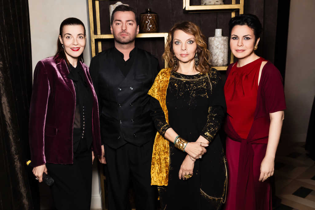 Мария Тарасевич, Евгений Волков, Екатерина Рождественская и Амария