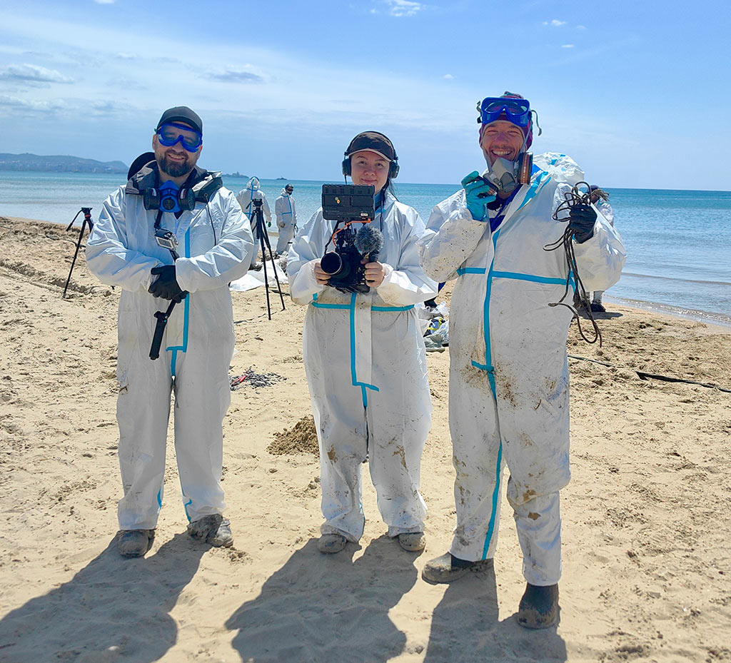 черное черное море - съемки документального фильма