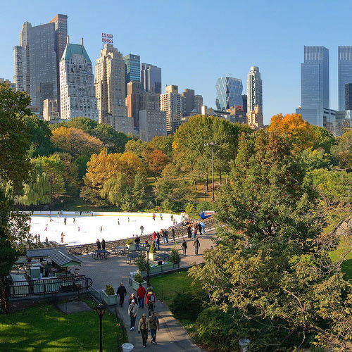 Центральный парк в Нью-Йорке