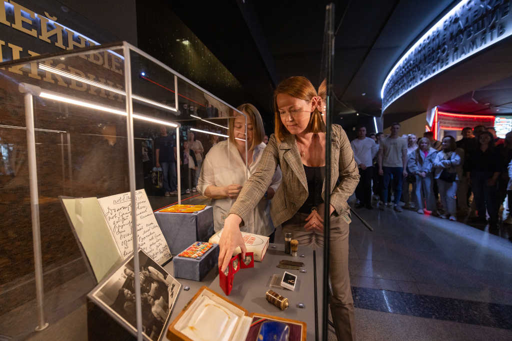 день военного разведчика - выставка в музее победы