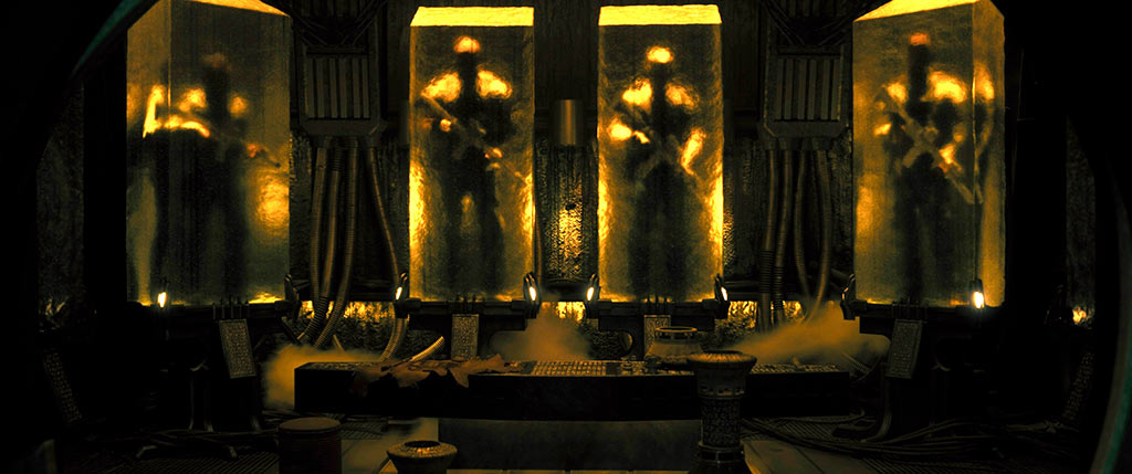 Кадр из фантастического триллера «Хищник: Миссия «Осирис». Предоставлено INSIDE PROMOTION