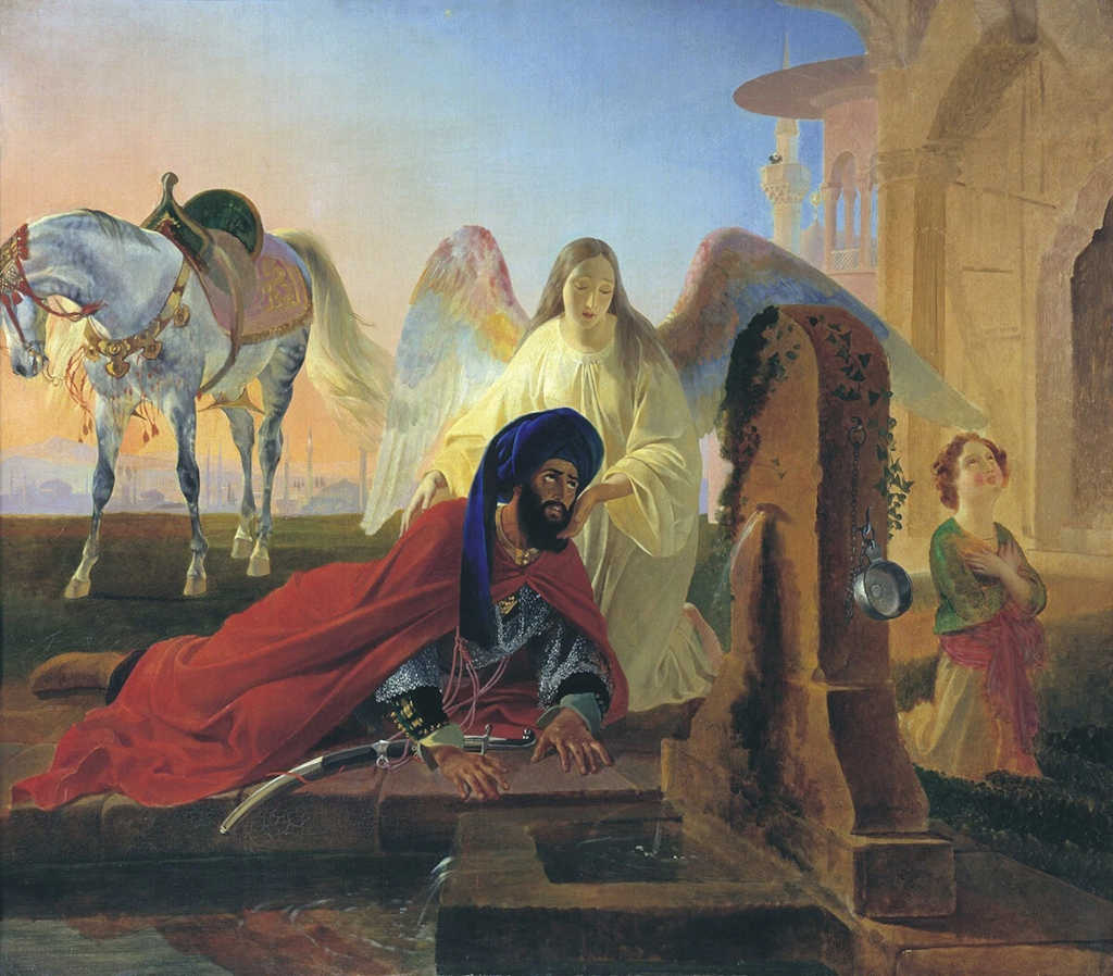 Карл Брюллов. Пери и Ангел. 1839-1843. Волгоградский музей изобразительных искусств