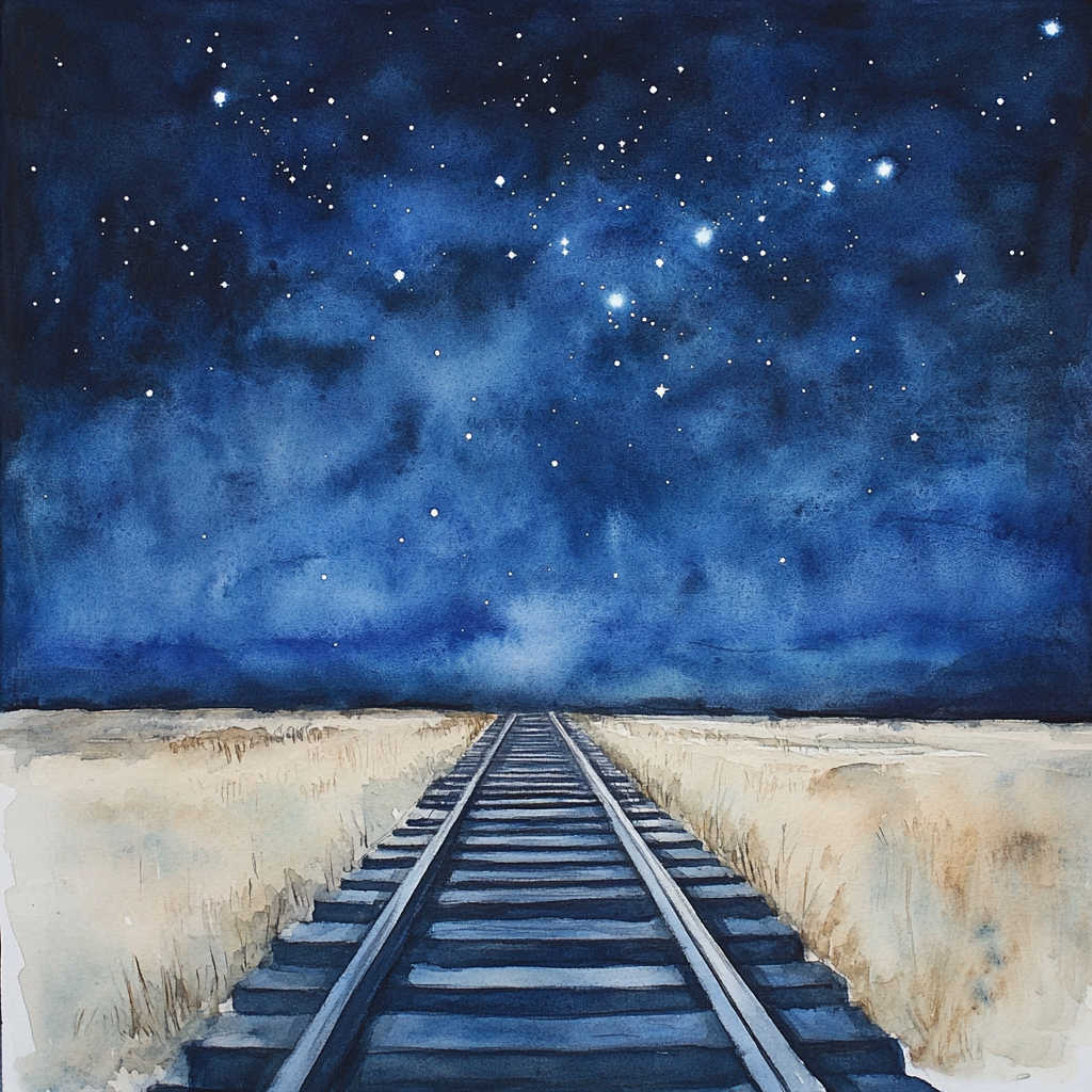 рельсы в небо