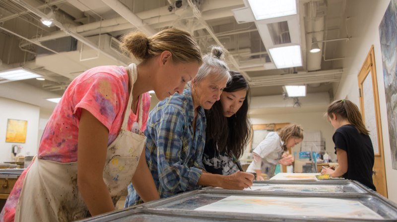 учитель и ученики