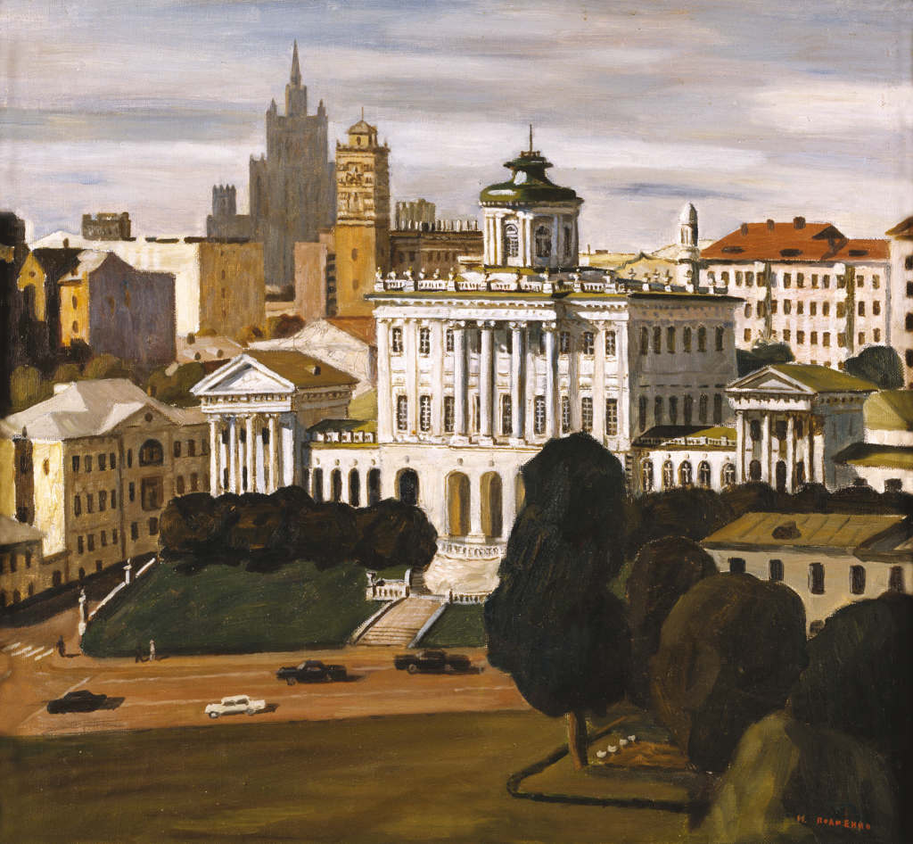 Иван Полиенко. Дом Пашкова. Ок. 1995. Холст, масло. Собственность автора