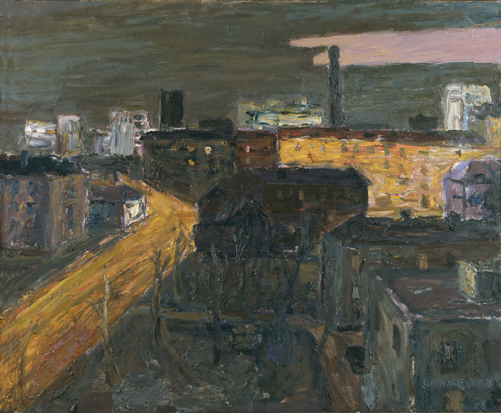 Иван Полиенко. Палиха ночью. 2003. Холст, масло. Собственность автора