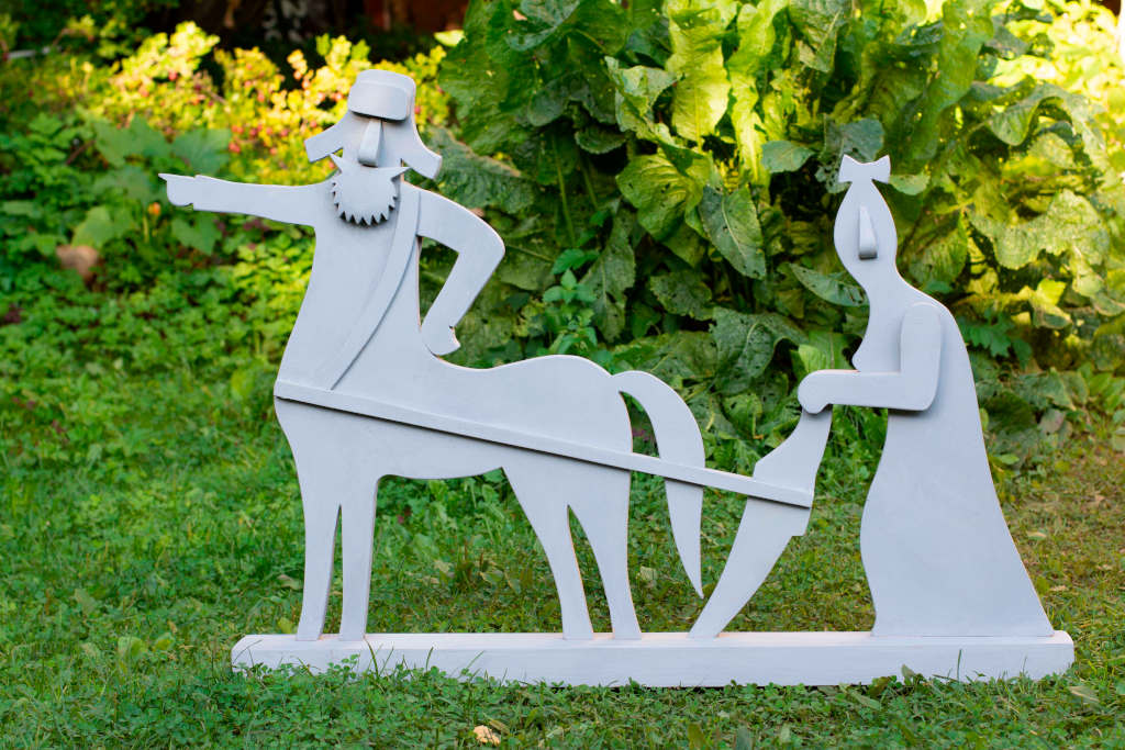 Игорь Васильев. Весна. С плугом