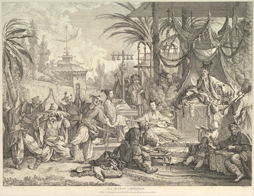 La Danse chinoise. 1742. Francois Boucher