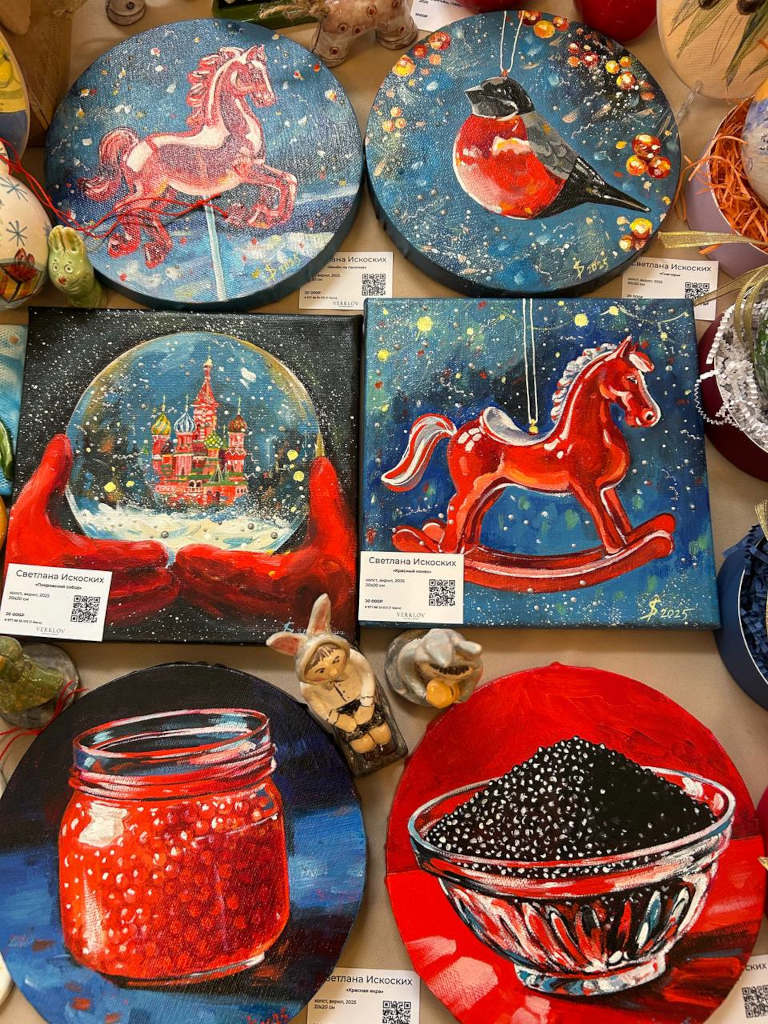 VERKLOV.ДОМ представил стенд на предновогоднем маркете «Жить красиво»