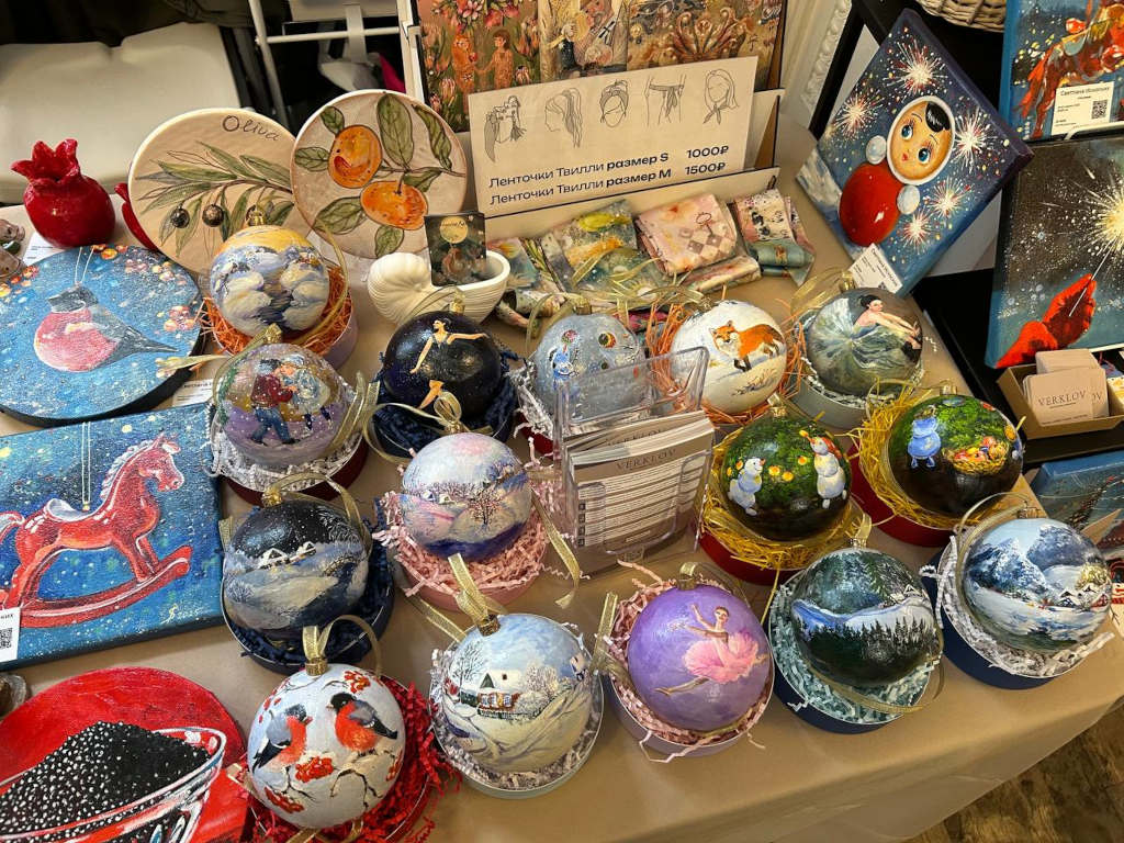 VERKLOV.ДОМ представил стенд на предновогоднем маркете «Жить красиво»