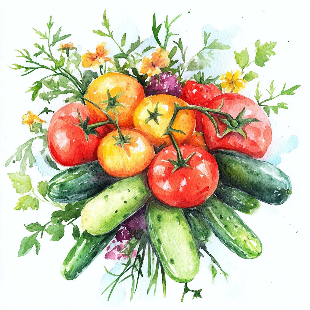 овощи и фрукты