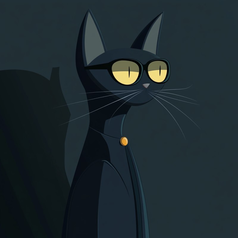 черный кот популярнее черной собаки